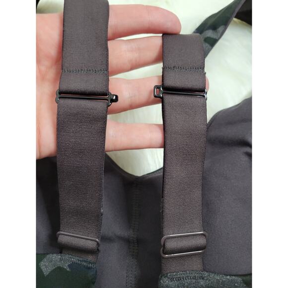 Fabletics All Day Every Day Bra Black, Green & Gray Camo NEW Women's 4X - Picture 6 of 10